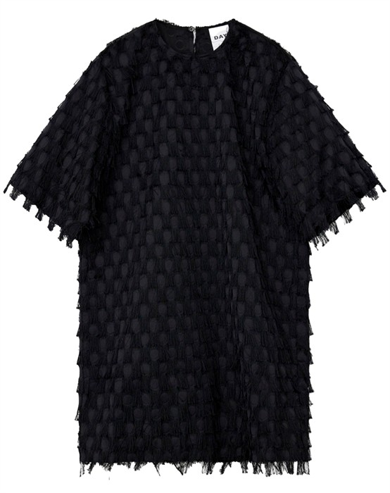  Nori Abstract Fringes Kjole